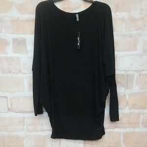 Elegant Black Women's Top
